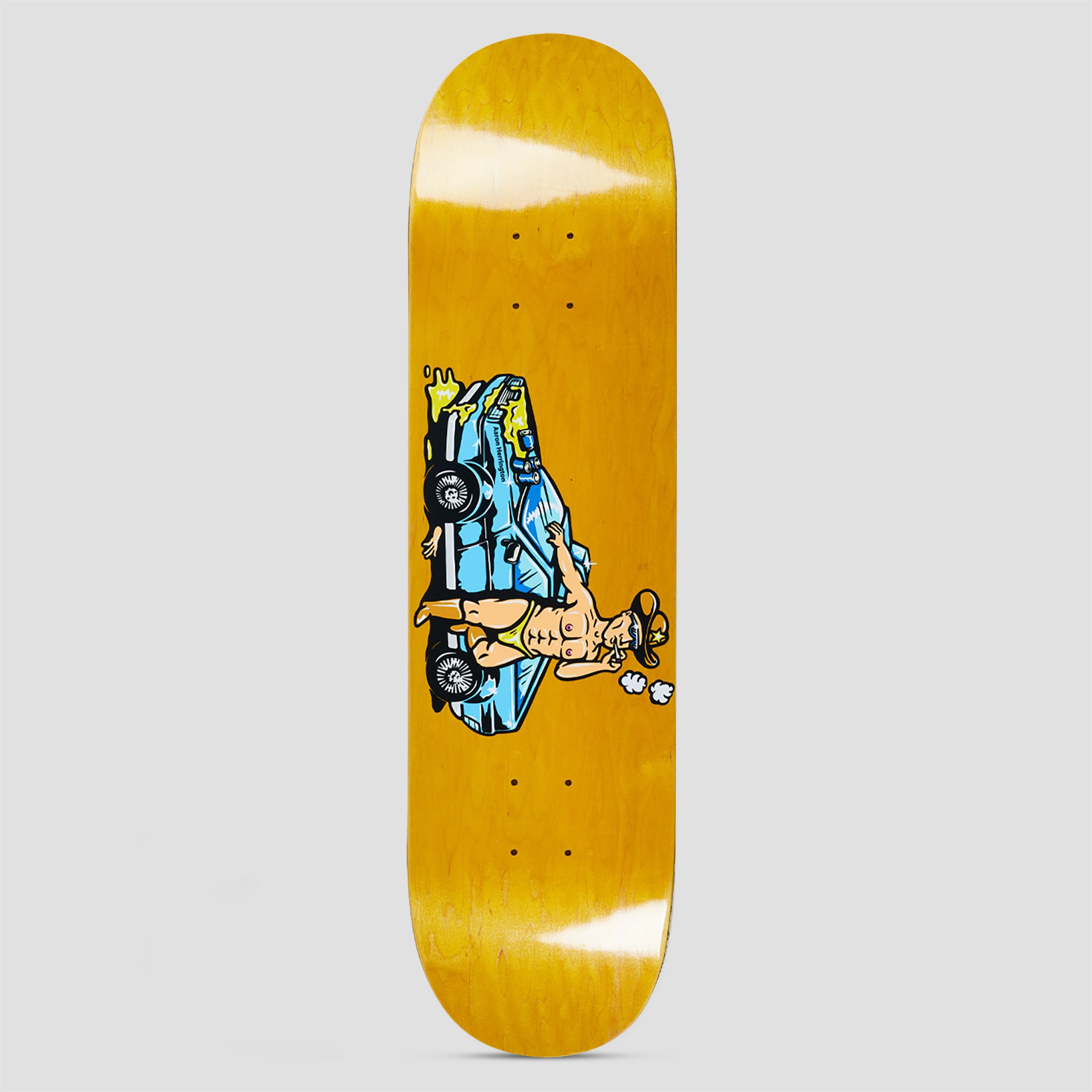 Polar 8.625 Aaron Herrington Cowboy Cop Skateboard Deck