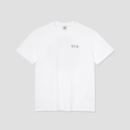 Polar Fill Logo Burnside 2084 T-Shirt White