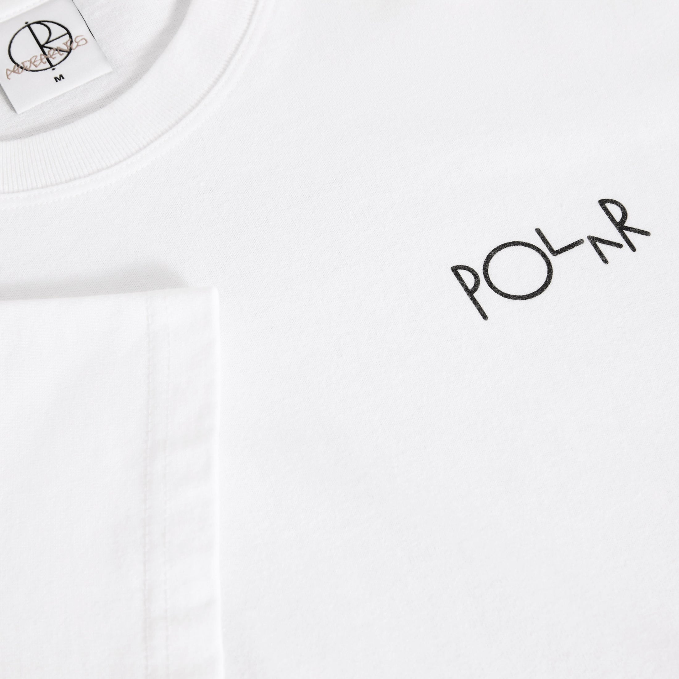 Polar Fill Logo Burnside 2084 T-Shirt White