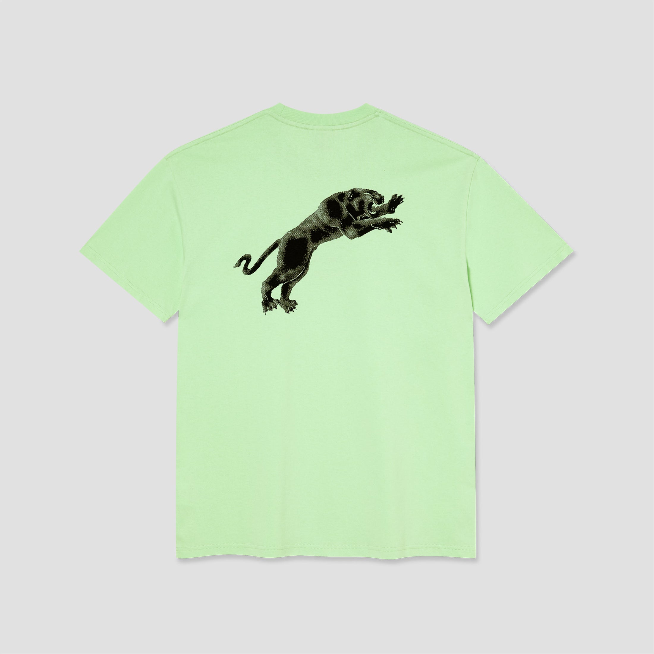 Polar Tape and Panther T-Shirt Mint Green