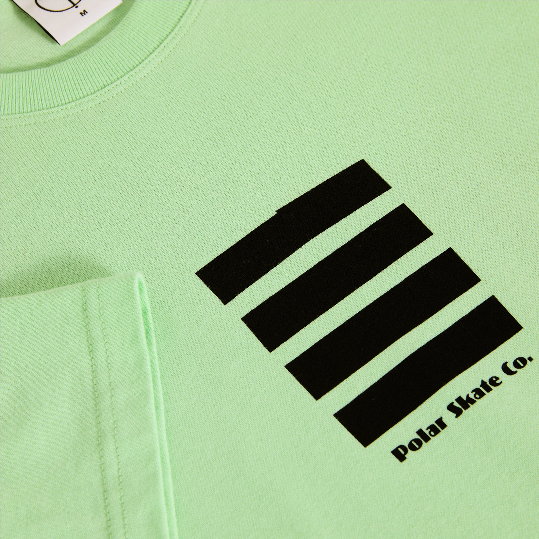 Polar Tape and Panther T-Shirt Mint Green