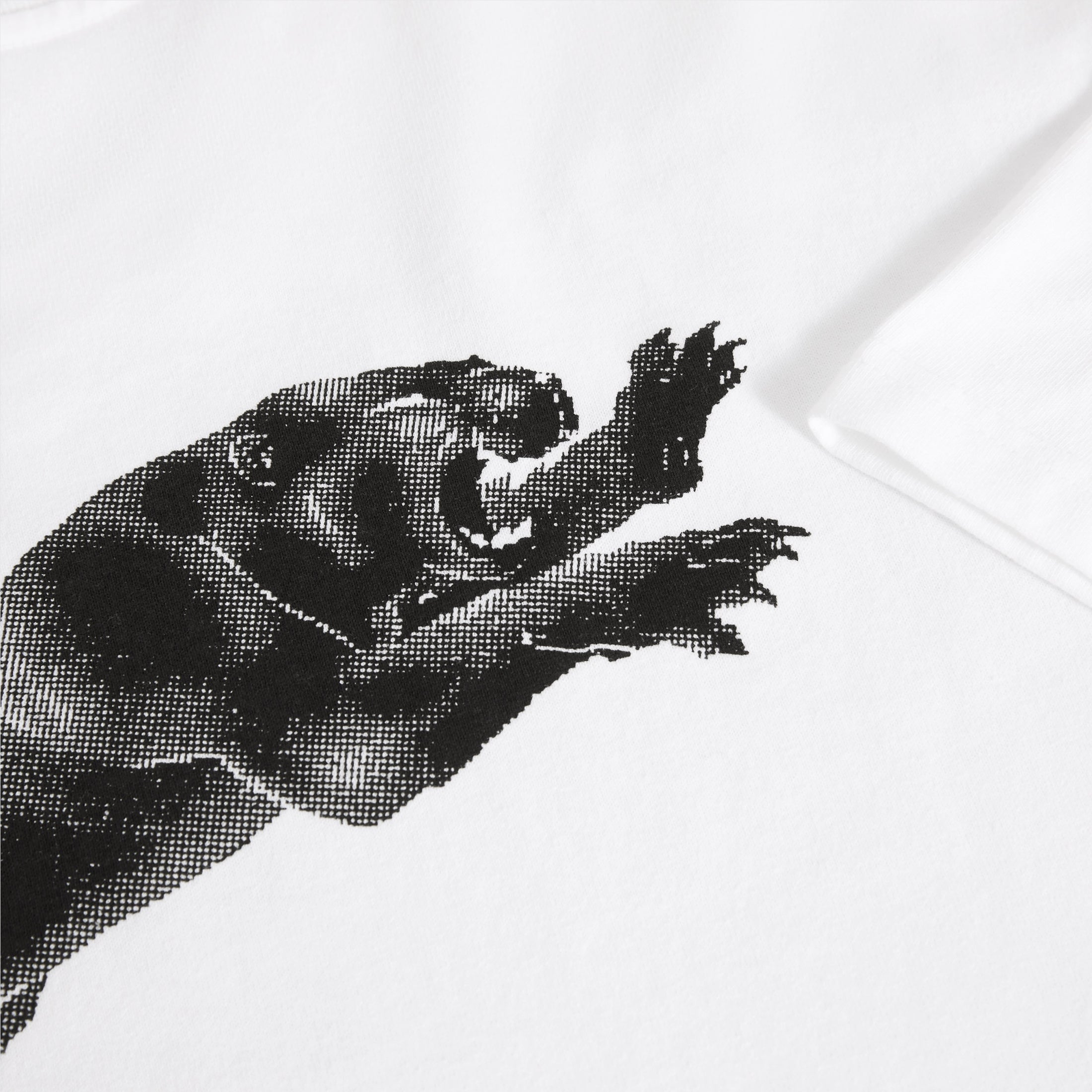 Polar Tape and Panther T-Shirt White