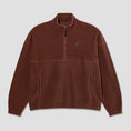 Load image into Gallery viewer, Polar Ivan Half Zip Sweater Wine
