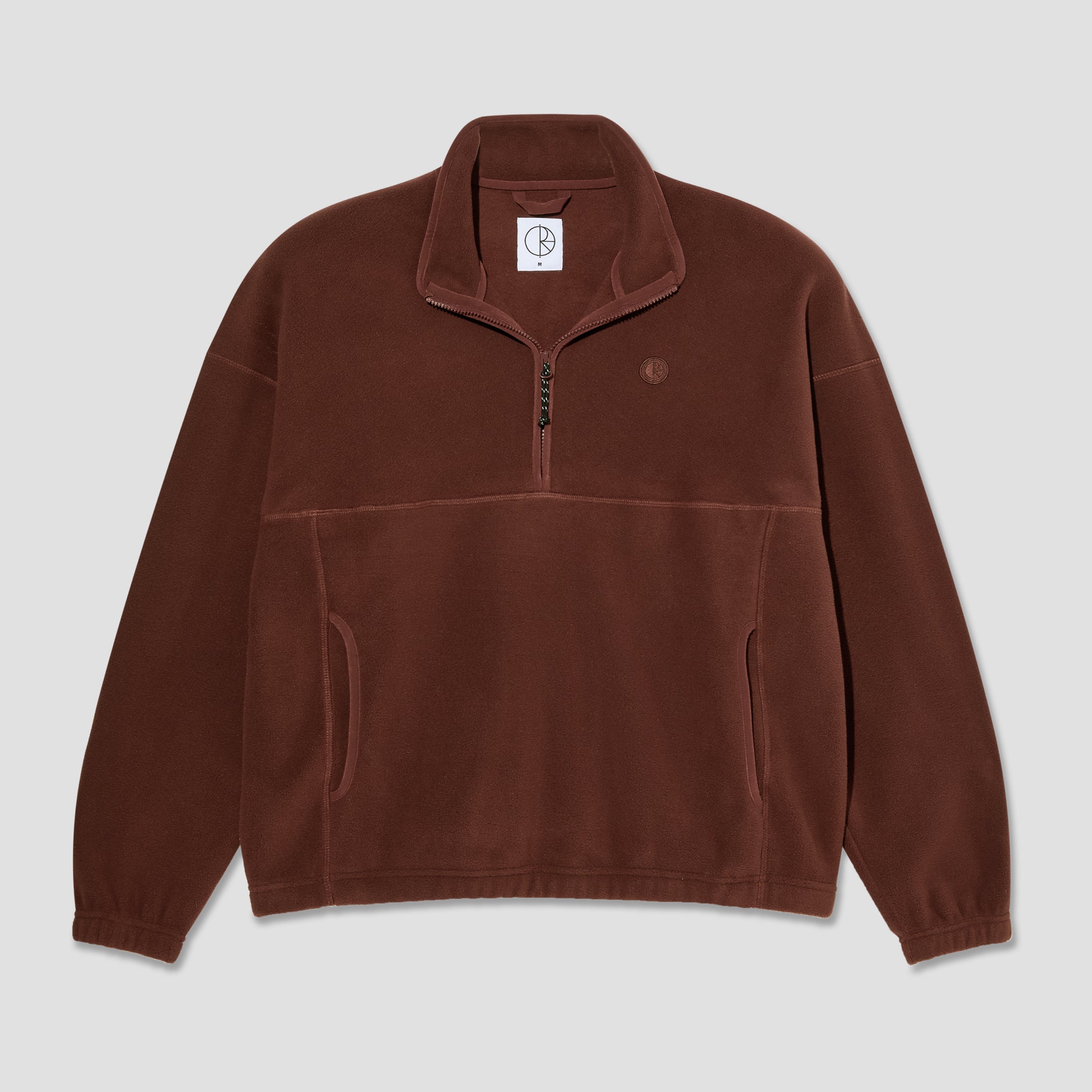 Polar Ivan Half Zip Sweater Wine