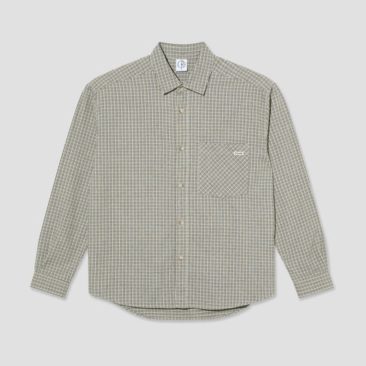 Polar Mitchell Longsleeve Shirt Creme Check