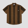 Load image into Gallery viewer, Polar Mitchell Shirt Brown Block Stripe
