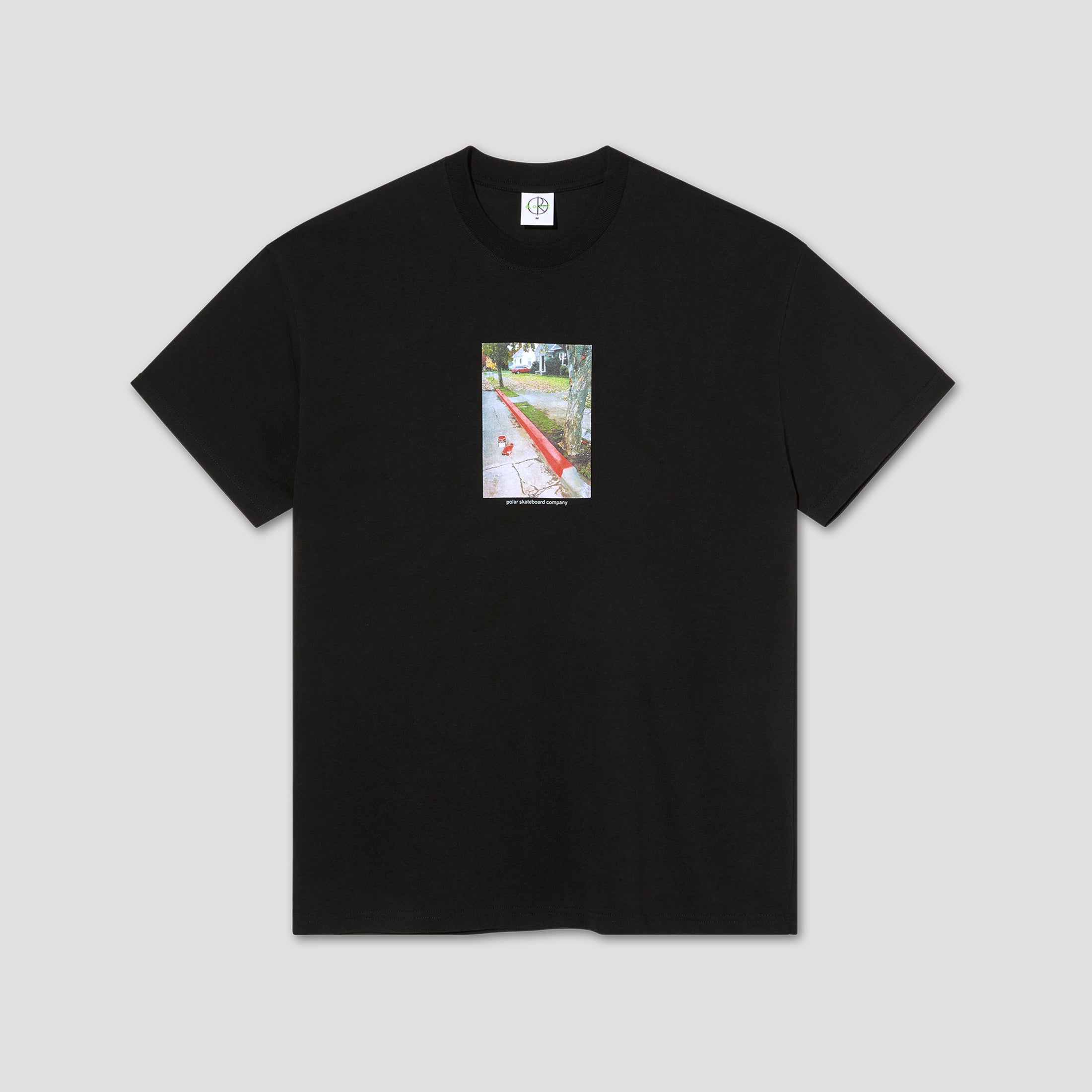 Polar Red Curb T-Shirt Black