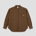 Load image into Gallery viewer, Polar Ben Longsleeve Shirt Brown Stripes
