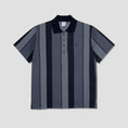 Load image into Gallery viewer, Polar Jacques Polo Shirt Herringbone Blue
