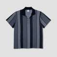 Load image into Gallery viewer, Polar Jacques Polo Shirt Herringbone Blue
