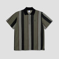 Load image into Gallery viewer, Polar Jacques Polo Shirt Herringbone Khaki Green
