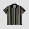 Load image into Gallery viewer, Polar Jacques Polo Shirt Herringbone Khaki Green
