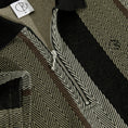 Load image into Gallery viewer, Polar Jacques Polo Shirt Herringbone Khaki Green
