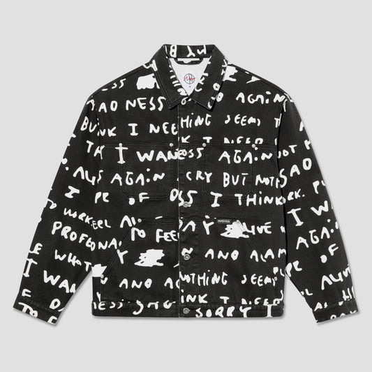 Polar Patrik Jacket Sad Notes Black / White