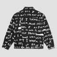 Load image into Gallery viewer, Polar Patrik Jacket Sad Notes Black / White
