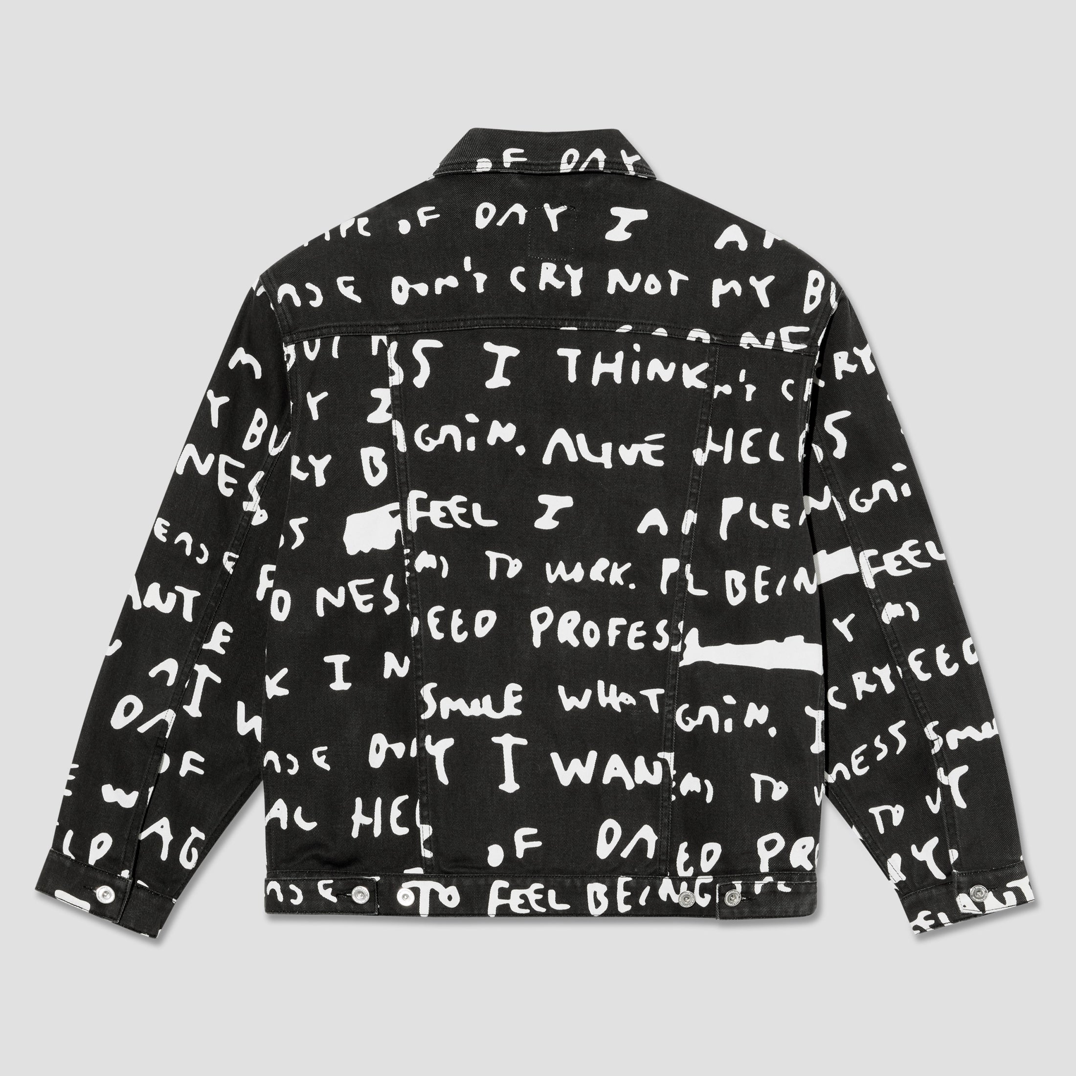 Polar Patrik Jacket Sad Notes Black / White