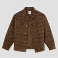 Load image into Gallery viewer, Polar Patrik Jacket Sad Notes Walnut
