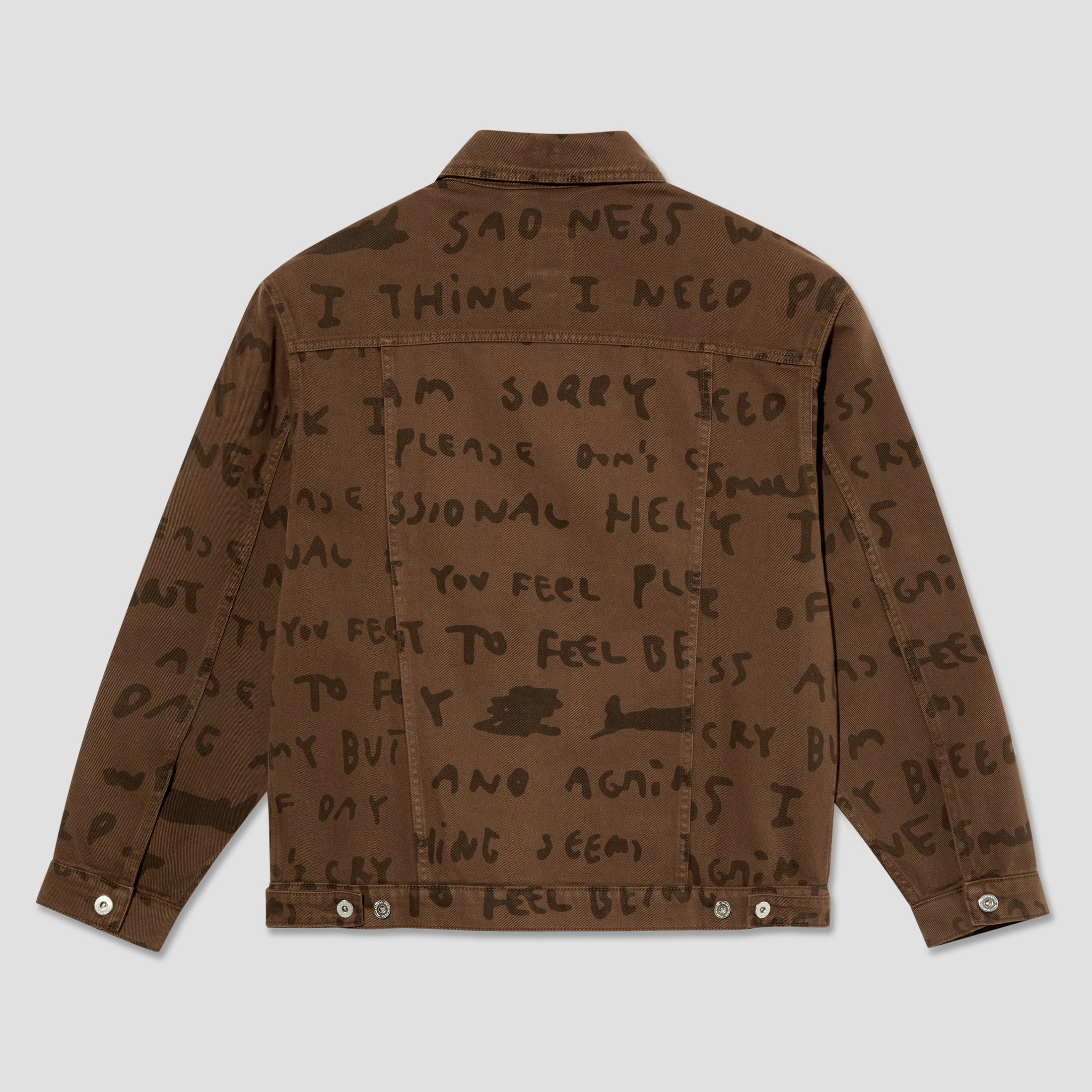 Polar Patrik Jacket Sad Notes Walnut