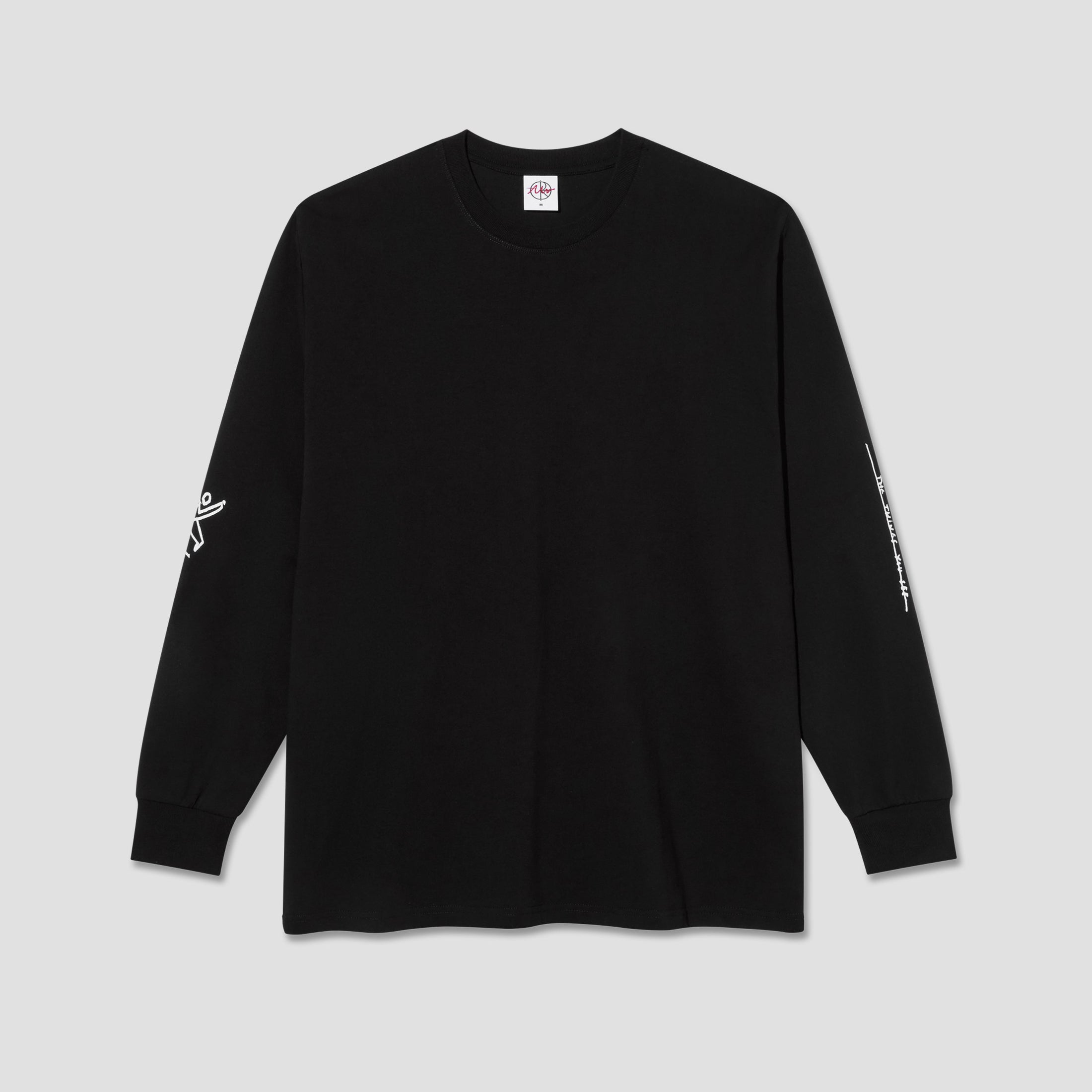 Polar Sad At Times Long Sleeve T-Shirt Black