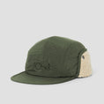 Load image into Gallery viewer, Polar Vilde Flap Cap Sherpa Army Green
