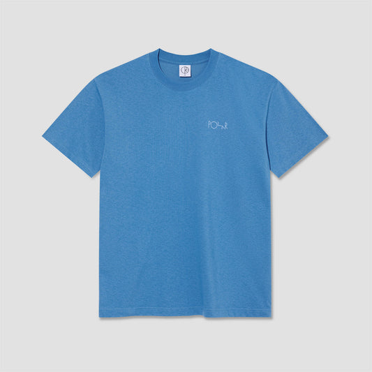 Polar Contrast Stroke Logo T-Shirt French Blue