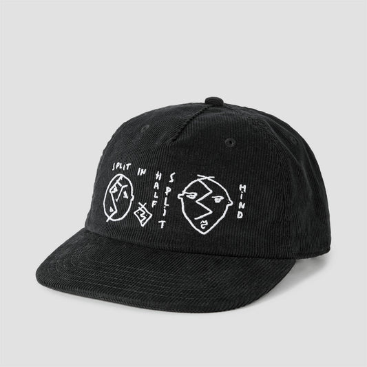 Polar James Split in Half Cap Black