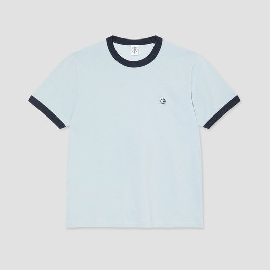 Polar Ringer T-Shirt Light Blue / Navy