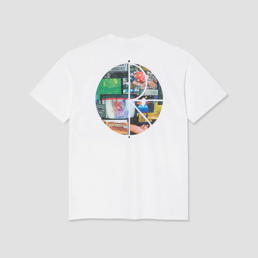 Polar Fill Logo Ourselves Collage T-Shirt White