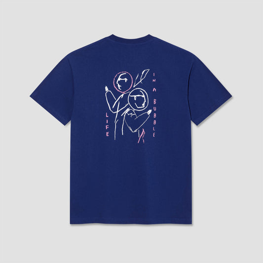 Polar Life in a Bubble T-Shirt Deep Royal Blue