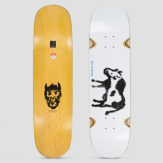 Polar 8.5 P2 Shin Sanbongi Cow & Devil Wheel Wells Skateboard Deck
