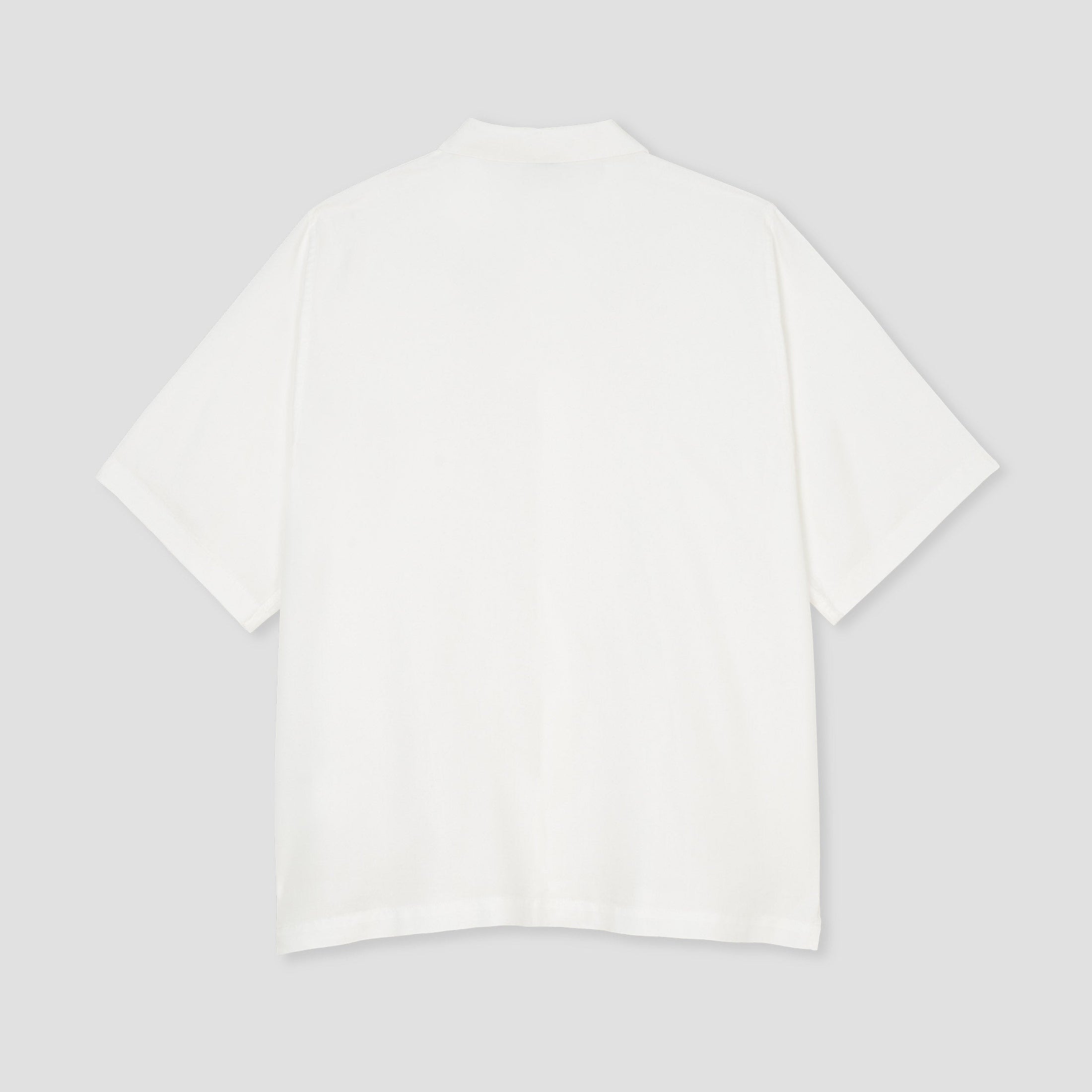 Polar Skate Co Bowling Shirt Double P Cloud White