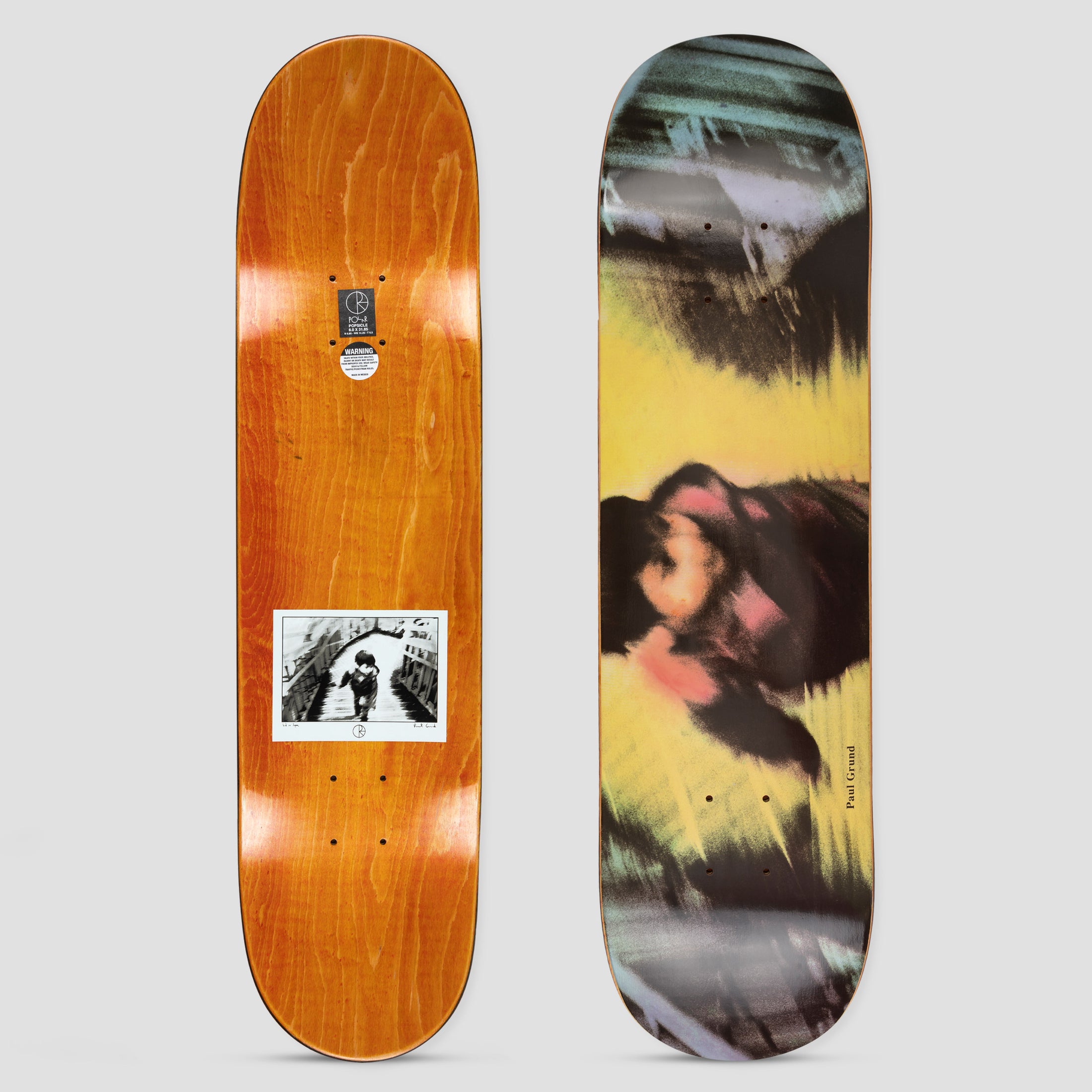 Polar 8.25 Paul Grund Kid In Japan Skateboard Deck