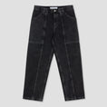 Load image into Gallery viewer, Polar Skate Co Jiro Pants Silver Black
