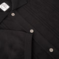 Load image into Gallery viewer, Polar Skate Co Miles SS Cardigan Double P Black
