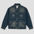 Load image into Gallery viewer, Polar Skate Co Patrik Jacket Dirty Blue
