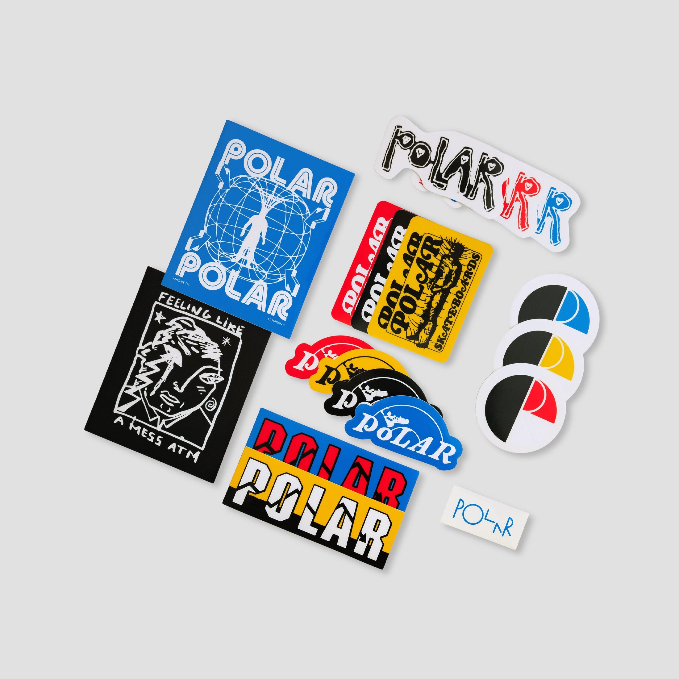 Polar Skate Co Sticker Pack Summer 24