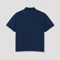 Load image into Gallery viewer, Polar Skate Co Surf Polo Shirt Dots Dark Blue
