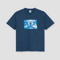 Load image into Gallery viewer, Polar Skate Co Angel Man T-Shirt Grey Blue
