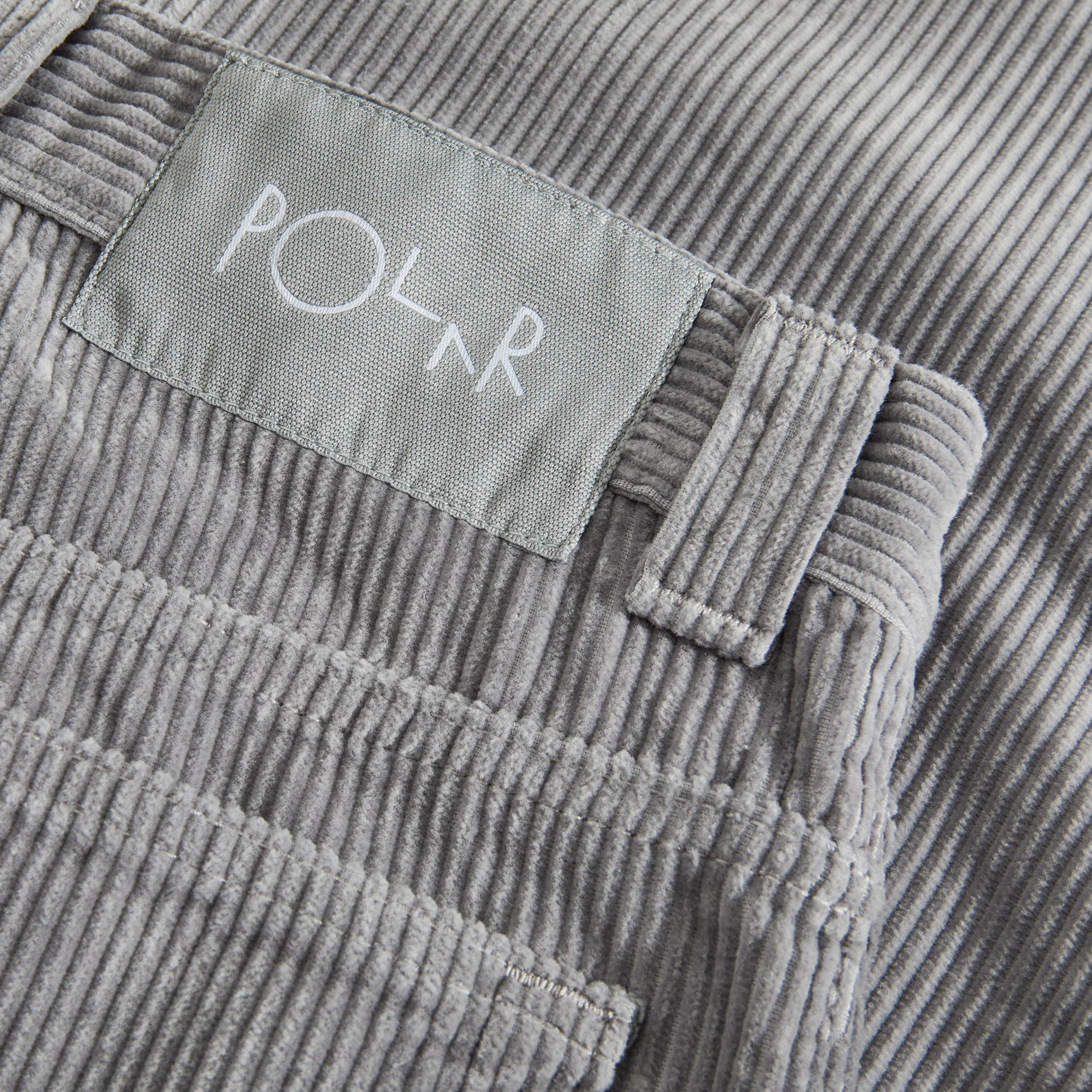 Polar 93! Pants Cord Silver