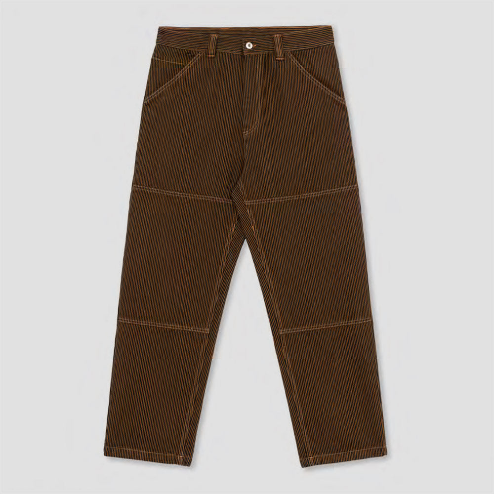 Polar 93! Work Pants Hickory Stripe Rust