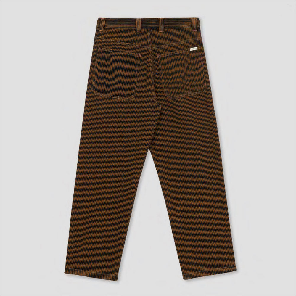 Polar 93! Work Pants Hickory Stripe Rust