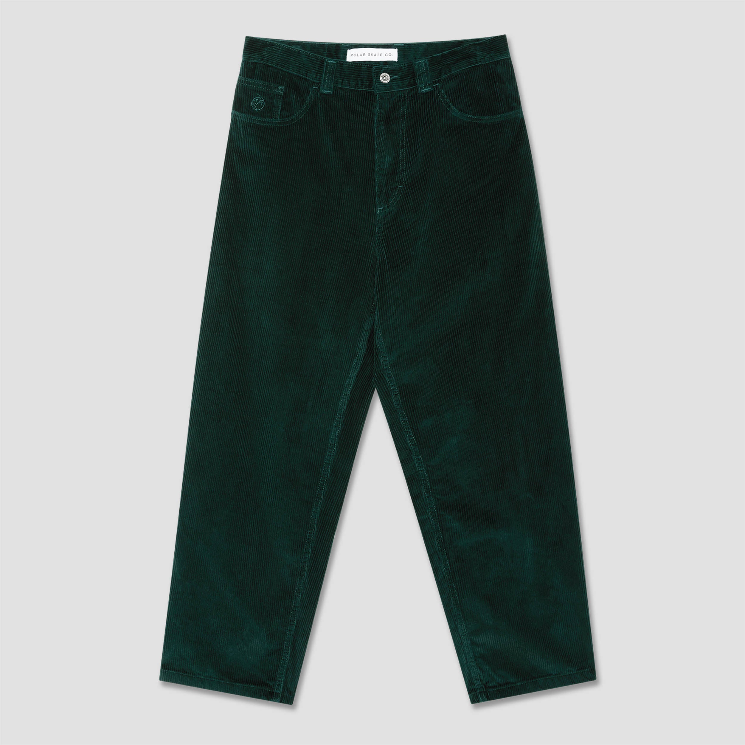 Polar Big Boy Pants Cord Dark Emerald – Slam City Skates