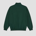 Load image into Gallery viewer, Polar Frankie Half Zip Sweater Crew Dark Emerald
