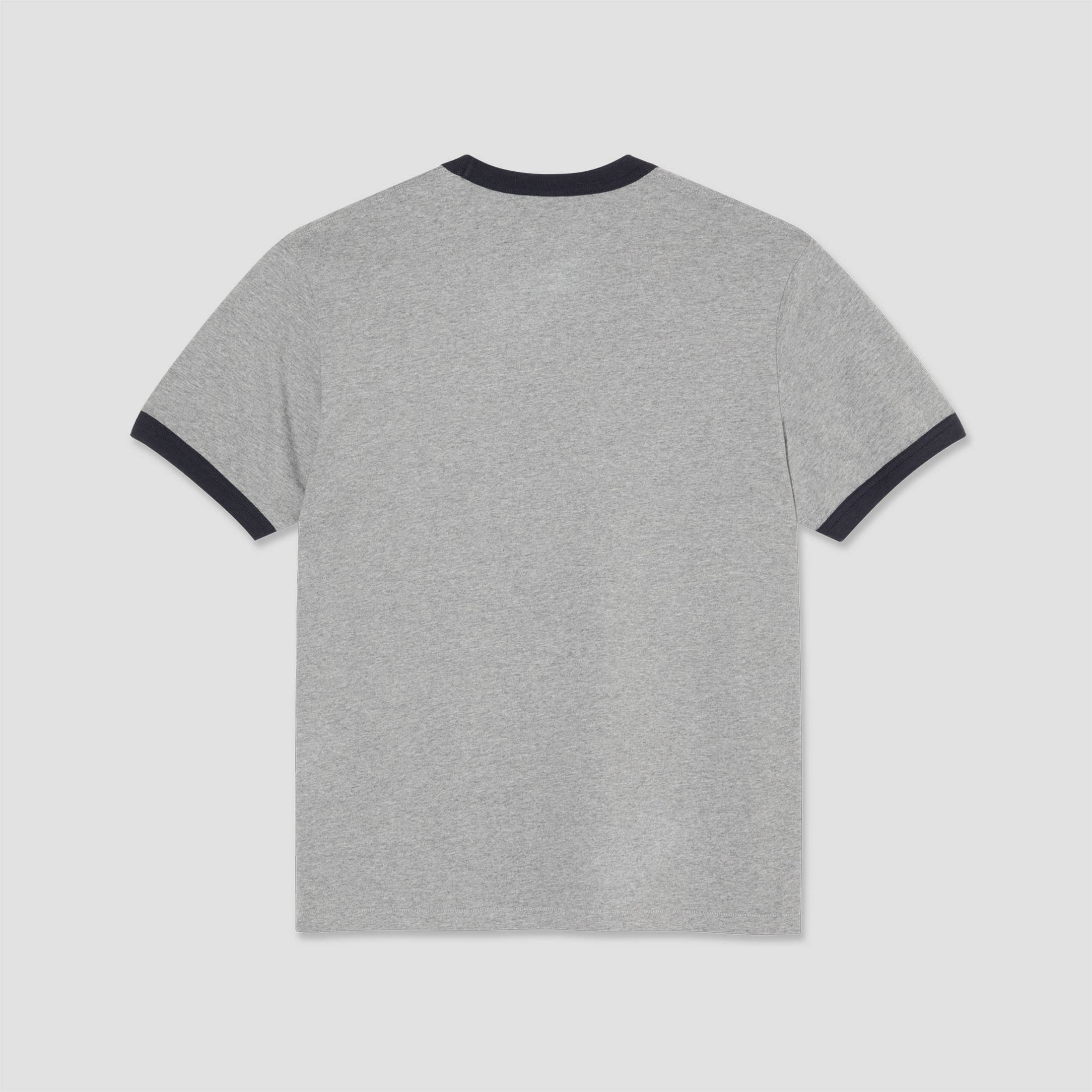 Polar Ringer T-Shirt Heather Grey / Navy