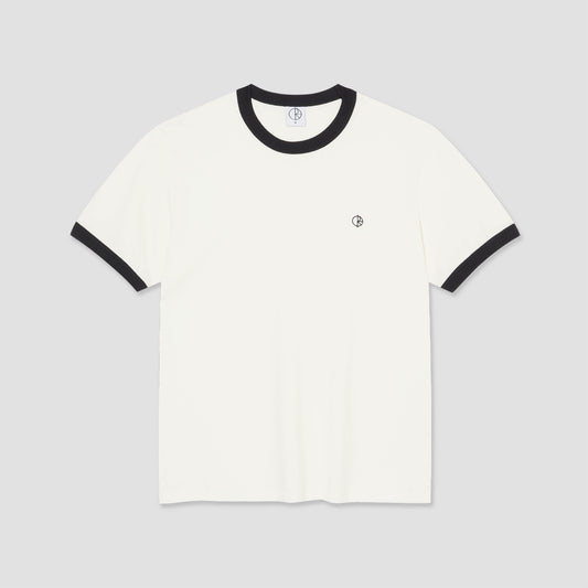 Polar Ringer T-Shirt Cloud White / Navy