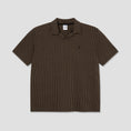 Load image into Gallery viewer, Polar Serge Polo Shirt Bouclé Brass / Black
