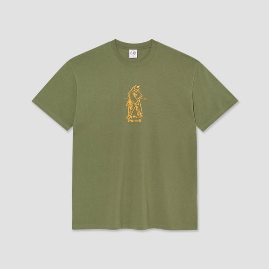 Polar Evol Times T-Shirt Army Green