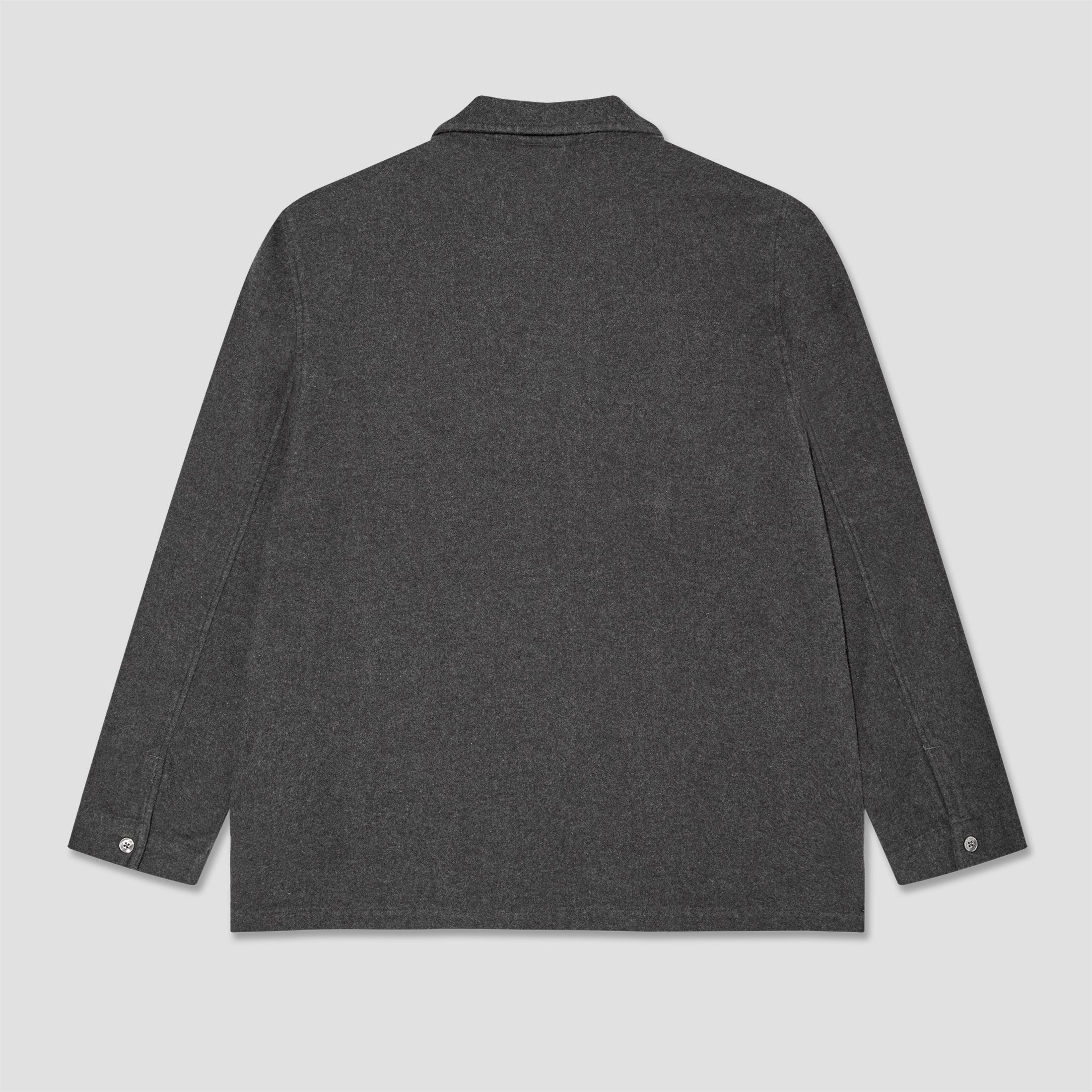 Polar Tony Longsleeve Shirt Flannel Dark Grey