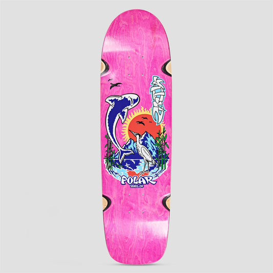 Polar 8.75 Surf Jr Shin Sanbongi Mt. Fuji Wheel Wells Skateboard Deck