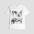 Load image into Gallery viewer, Skateboard Cafe Pooch T-Shirt White
